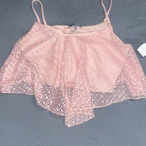 Charlotte Russe peach top